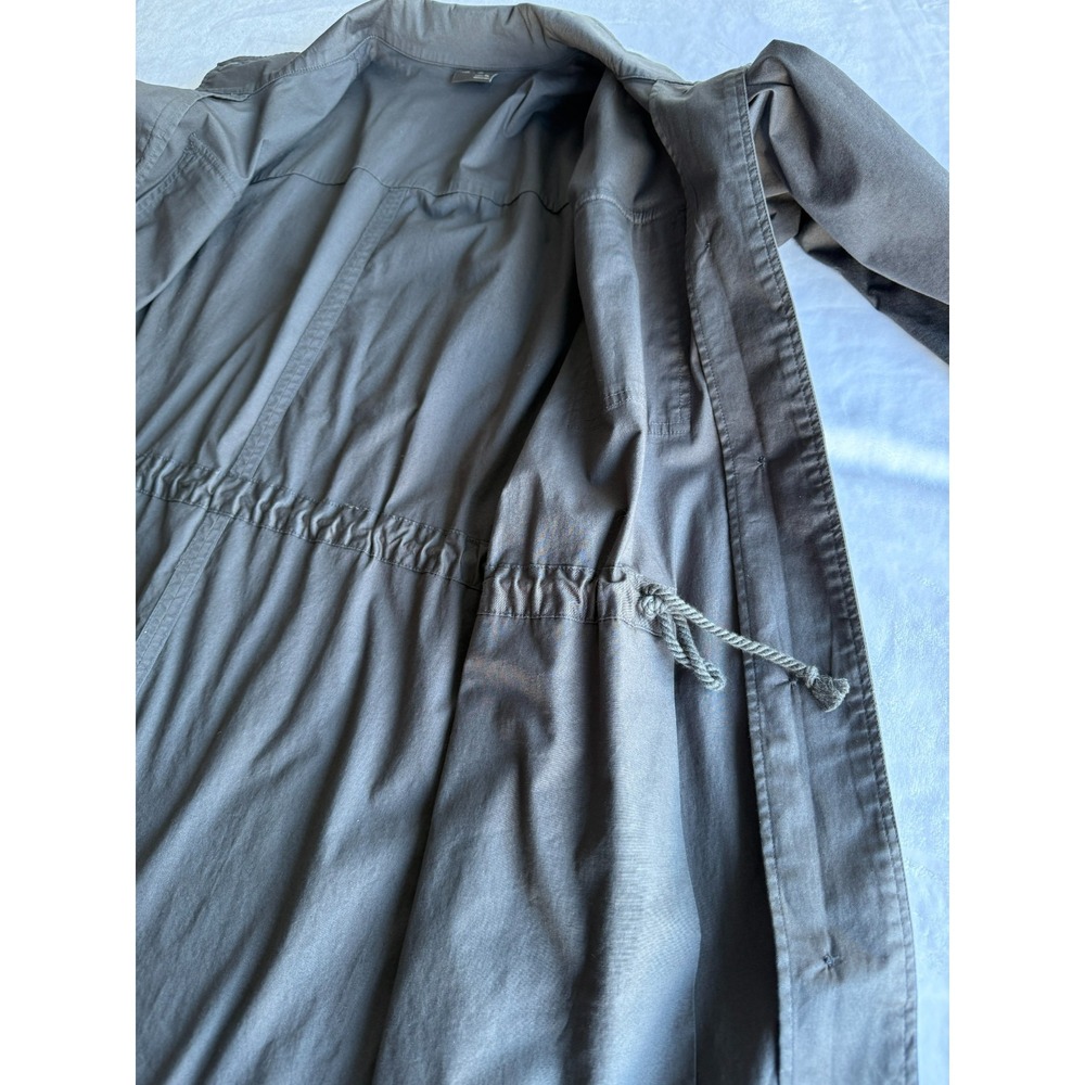 Eddie Bauer Utility Field Jacket Womens XL Gray Gorpcore Rugged Outdoor Hiking - Picture 14 of 15